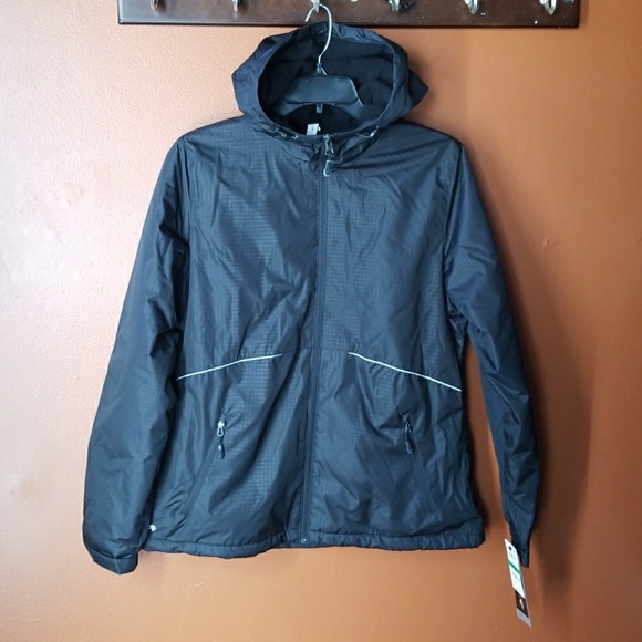 IDEOLOGY Black Hooded Jacket - Picture 1 of 2